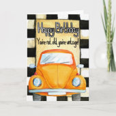 Carte Salutation d'anniversaire (Devant)