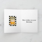 Carte Salutation d'anniversaire (Intérieur)