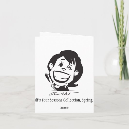 Carte Salutation d'anniversaire d'été. 2/12. (Dos)