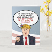 Carte Salutation d'anniversaire politique (Fleur jaune)