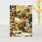 Carte Salutation de bord de la mer (Fleur jaune)