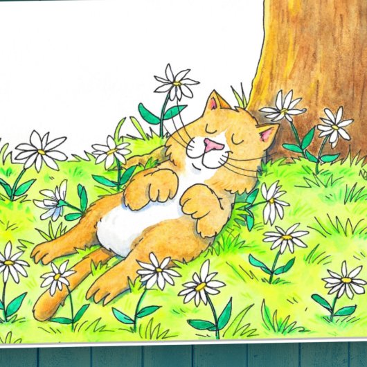 Carte Salutation de chats mignons