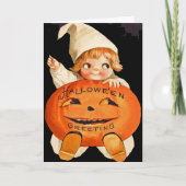 Carte Salutation de Halloween (Devant)