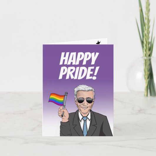 Carte Salutation de Joe Biden (Devant)