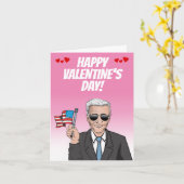 Carte Salutation de Joe Biden (Fleur jaune)