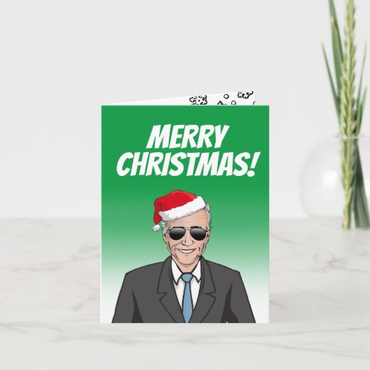Carte Salutation de Joe Biden (Devant)