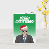 Carte Salutation de Joe Biden (Fleur jaune)