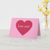 Carte Salutation de la journée Valentines (Fleur jaune)