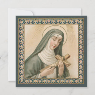 Carte Salutation de la place Ste Rita de Cascia (M 015)