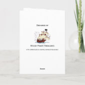 Carte Salutation de la Saint-David (Dos)