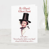 Carte Salutation de la Saint-David (Devant)