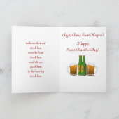 Carte Salutation de la Saint-David (Intérieur)