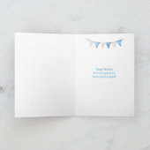 Carte Salutation de l'ours en peluche d'anniversaire de (Intérieur)