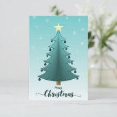 Carte Salutation de Noël. (Debout devant)