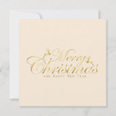 Carte Salutation de Noël de la Nativité (Dos)