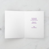 Carte Salutation de Pâques lapin grand-fille + oeufs (Intérieur)