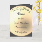 Carte Salutation des femmes pour l'anniversaire de la pe (Fleur jaune)