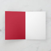 Carte Salutation des Heureuses Saintes-Valentin (Intérieur)