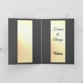 Carte Salutation des maris pour l'anniversaire de la per (Intérieur)