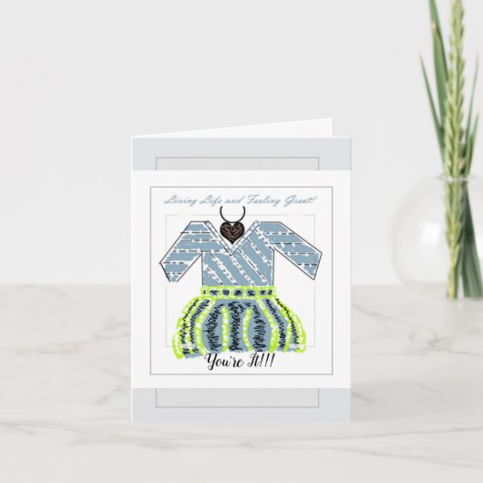 Carte Salutation des voeux (Devant)