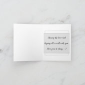 Carte Salutation des voeux (Intérieur)