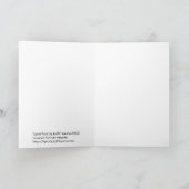 Carte Salutation d'imbécile de tarot (arrière - plan de (Intérieur)