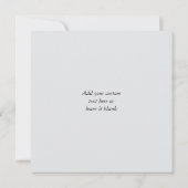 Carte Salutation du 60e anniversaire du Mariage Diamond (Dos)