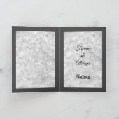 Carte Salutation du mari de l'anniversaire de cristal (Intérieur)