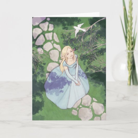 Carte Salutation Elvish (Devant)