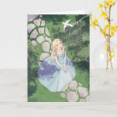 Carte Salutation Elvish (Fleur jaune)