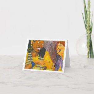 Carte Salutation entre filles