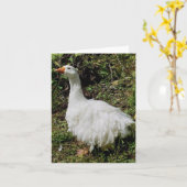 Carte Salutation Goosey (Fleur jaune)