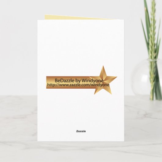 Carte Salutation Hawaiian Tropical Luau Party (Dos)