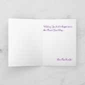 Carte Salutation Mardi Gras (Intérieur)