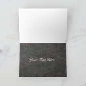 Carte Salutation photo Camo (Intérieur)