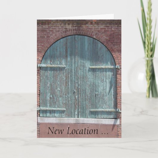 Carte - Salutation - Porte d'entrepôt (Devant)