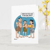 Carte Salutation pour la fête des mères amusante (Fleur jaune)