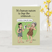 Carte Salutation pour la fête des mères amusante (Fleur jaune)