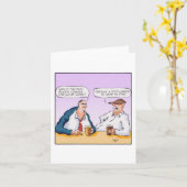 Carte Salutation stupide concernant le travail (Fleur jaune)