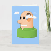 Carte Salutation tardive (Devant)