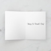 Carte Salutation vintage pour la Saint-Patrick (Intérieur)