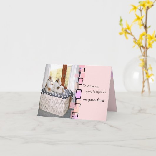 Carte Salutation Wire Fox Terrier (Fleur jaune)