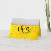 Carte Salutations à 21 ans sur mesure âge de l'apéritif  (Devant)