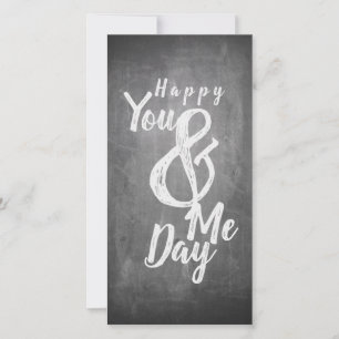 Carte Salutations anniversaire en mode tableau de bord