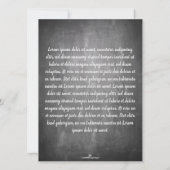 Carte Salutations anniversaire en mode tableau de bord (Dos)