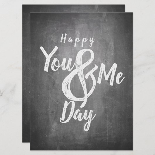 Carte Salutations anniversaire en mode tableau de bord (Devant / Derrière)