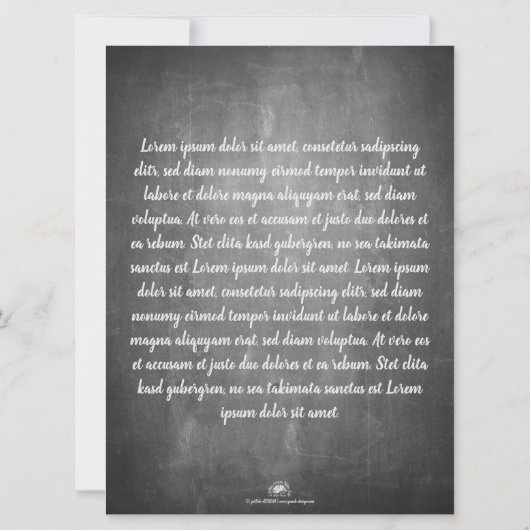 Carte Salutations anniversaire en mode tableau de bord (Dos)