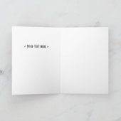 Carte Salutations Art déco (Intérieur)