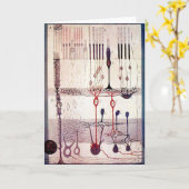 Carte Salutations Cajal (Fleur jaune)