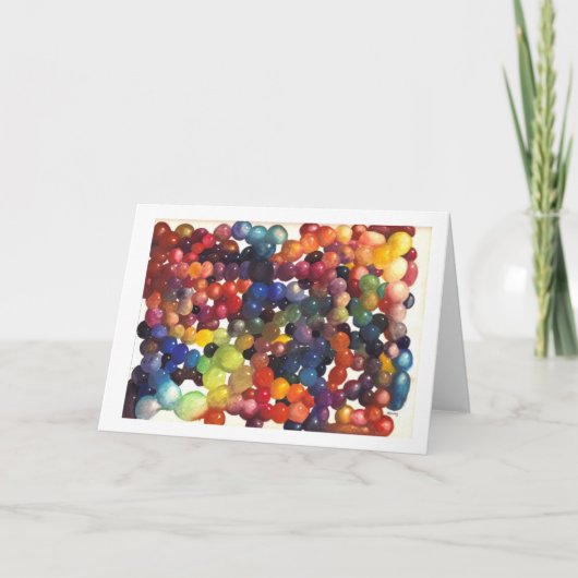 Carte Salutations Colordrops (Devant)